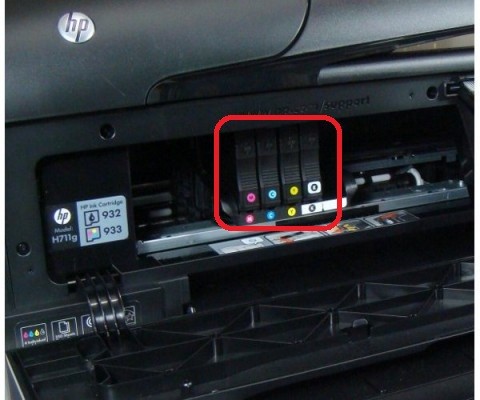 How Cdo You Remove The Ink Cartridges Form The Hp Officejet 660 Printer