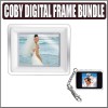 Get support for Coby DP882 - Digital Photo Frame MP3 Player Bundle