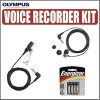 Troubleshooting, manuals and help for Olympus AOLYVOICEK1 - Accessory Outfit For Voice Recorders