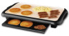 Oster Titanium Infused DuraCeramic 10 inch x 18-1/2 inch Griddle with Warming Tray Support Question
