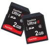 SanDisk Ultra II SD Multipack: 2 x 2GB Support Question