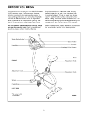 How To Raise Or Lower Seat On A Pro Form 920s Ekg Exercise Bike Proform 920s Ekg Support