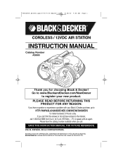 Black & Decker ASI500 Air Station 12-Volt Cordless Inflator